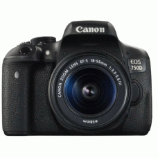 Фотоаппарат Зеркальный Canon EOS 750D + объектив 18-55 DC III